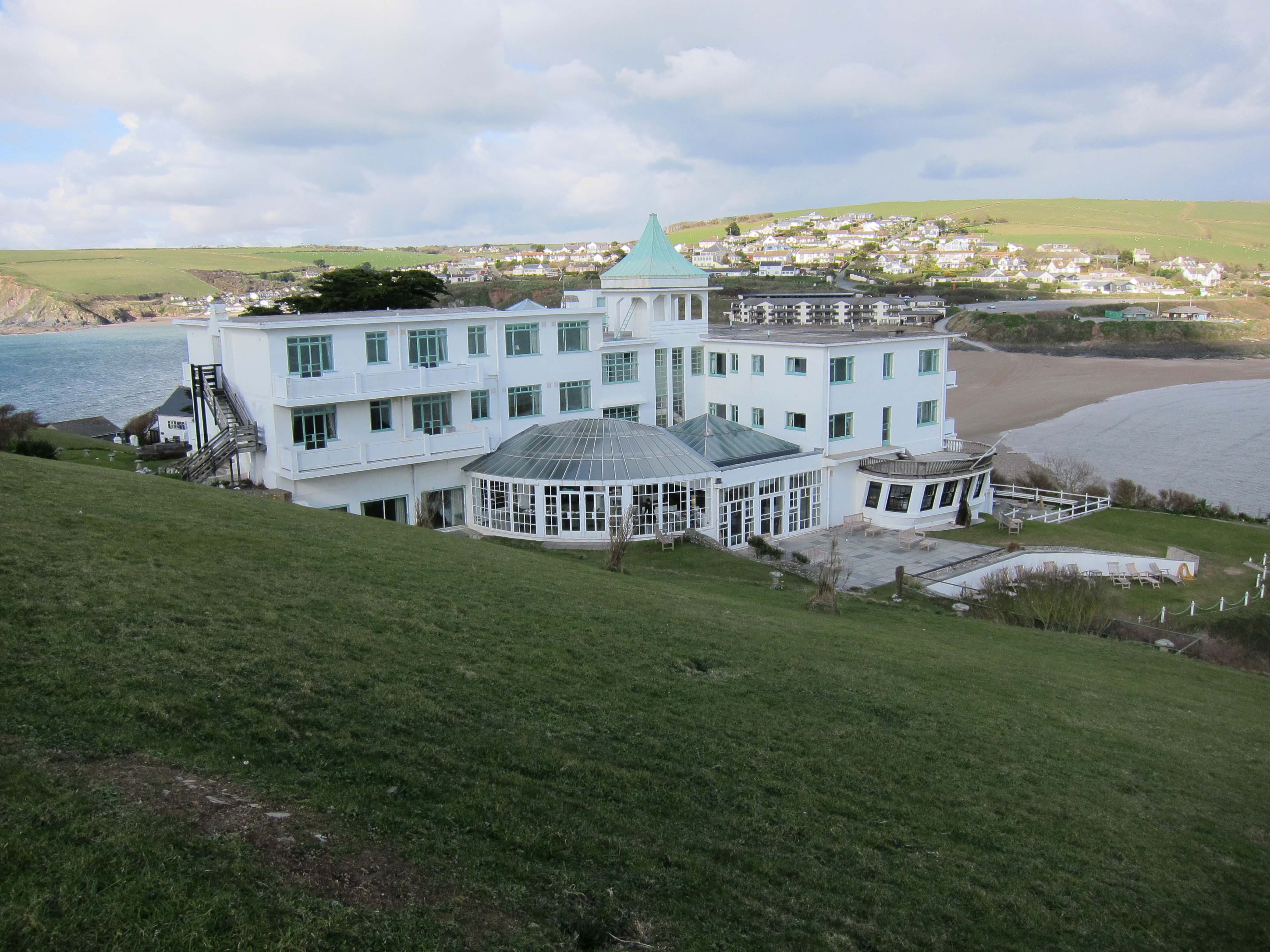 Burgh Island Hotel View